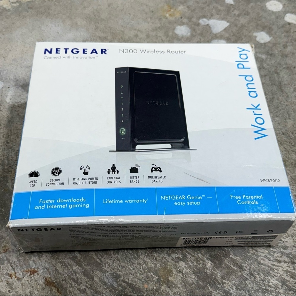 Netgear WNR2000 v3 Wireless Router Boxed Tested - Picture 5 of 9
